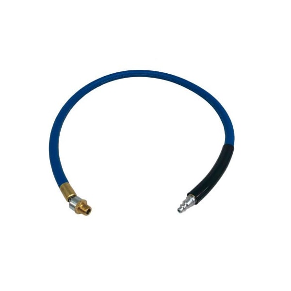 Alliance Rubber Alliance Hose Thermoplastic Snubber Hose 1/2" x 24" With 3/8" Male Swivel by Plug F505030-02-06MSP - main